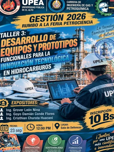 Desarrollo de Equipos y Prototipos Funcionales para la Innovación Tecnológica en Hidrocarburos